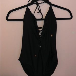 Black one piece